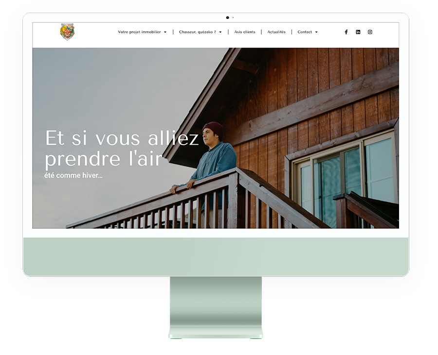 site vitrine sur mesure