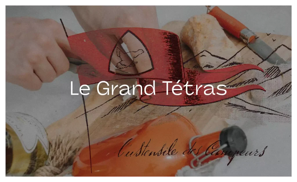 Gourde française le grand tetras