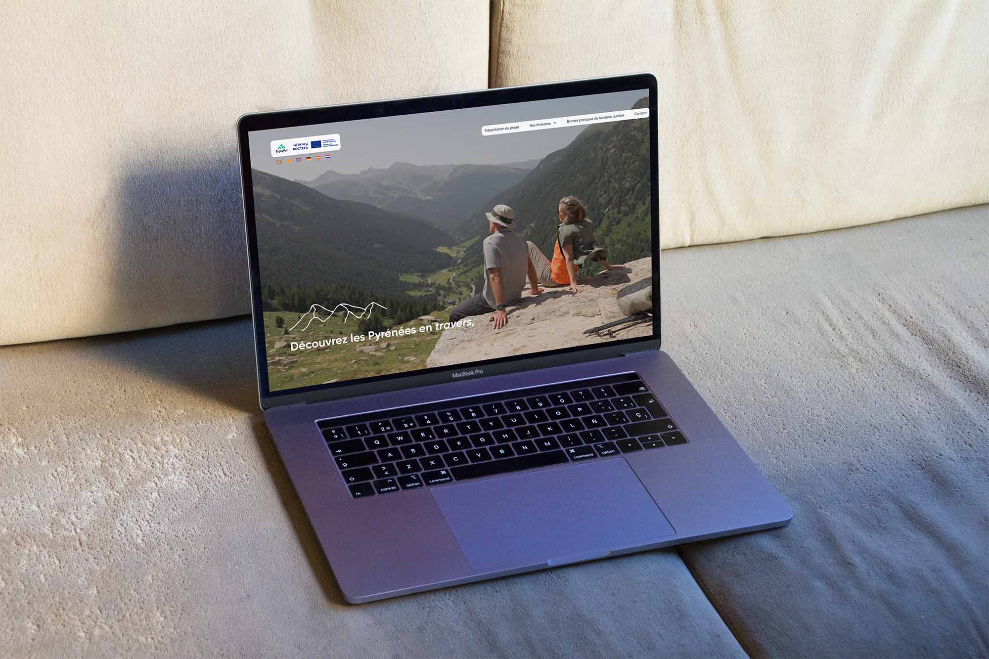 Site internet promotion des pyrénées